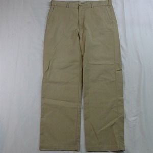 Allen Salley 34 x 30 Khaki Relaxed Straight Chino‎ Pants